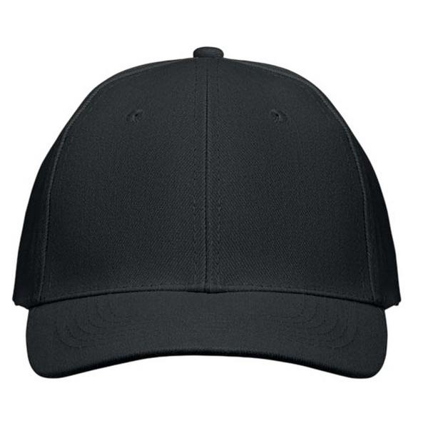 MidOcean Buffalo 6 Panel Baseball Cap - Black - 