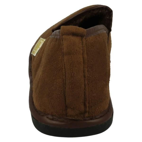 Mens Coolers Warm Lined Full Slippers C-3934