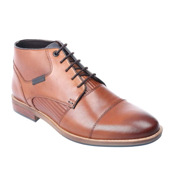 Dune London Mens Chippy Casual Chukka Boots - Tan