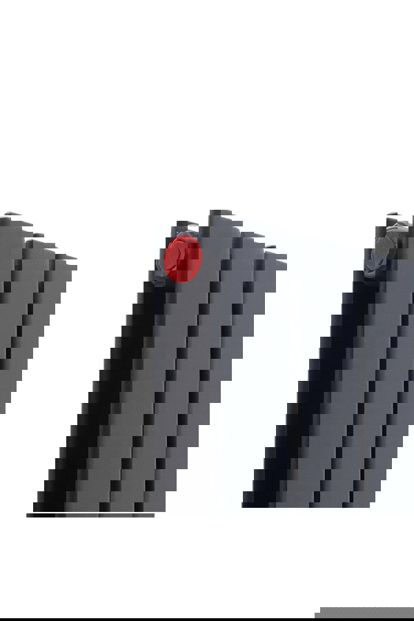 Living and Home 1600 x 456mm Steel Grey Vertical Tall Radiator with Double Panel