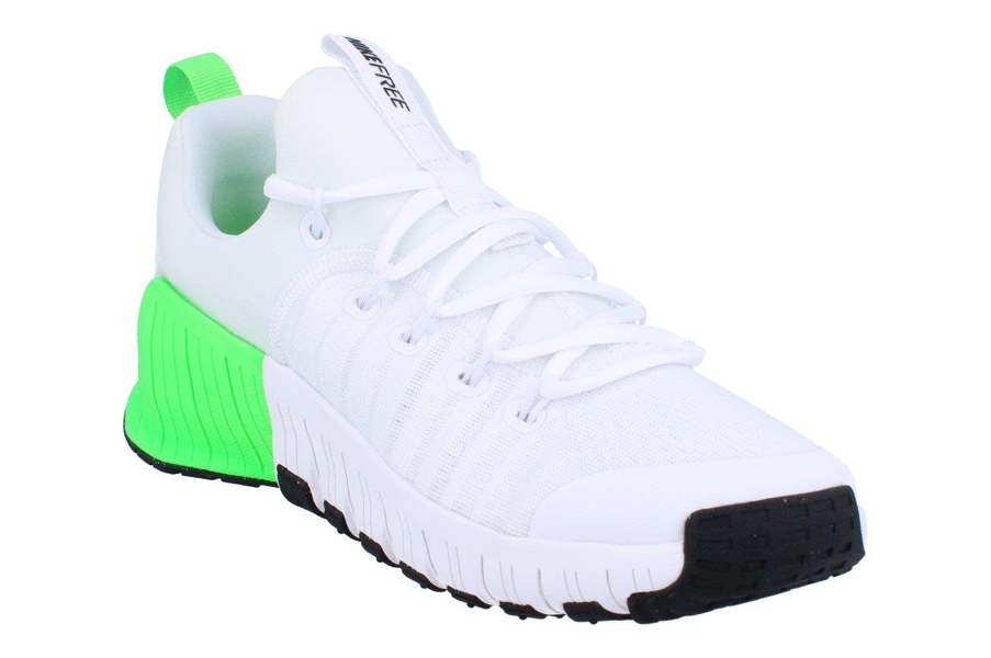 Nike Free Metcon 6 Mens Trainers Fj7127 Shoes  107 - White Black Green Strike 107 - Photo 3