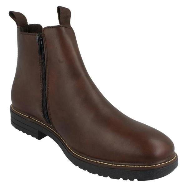 Rieker Mens Rieker Smart Zip Up Chelsea Boots 33180