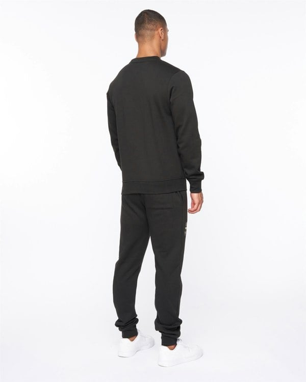 Duck and Cover Jennerkins Crew Sweat Black