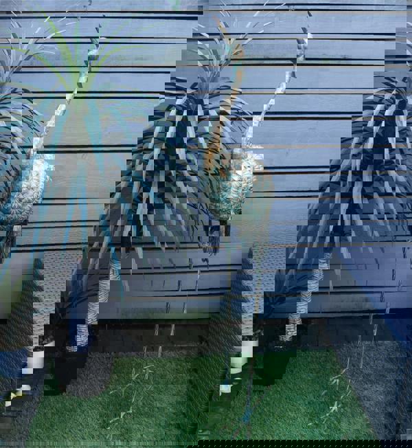 St Helens Metal Heron Garden Ornament 104cm Height