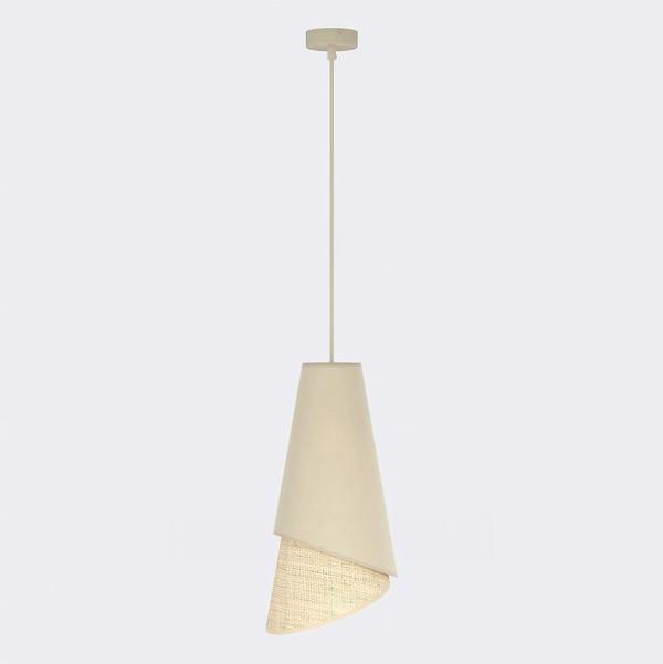 Emibig MODA Pendant Lamp 1 x E27 Beige / Rattan