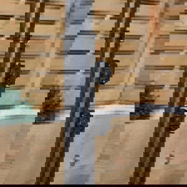 Samuel Alexander 3m Cantilever Banana Garden Parasol in Black with Crank Handle and Parasol Base Weights Included