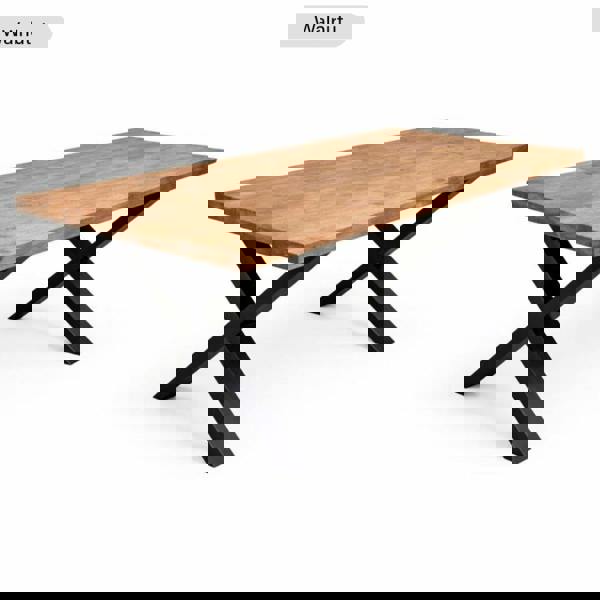 TRL Furniture Sleek & Slender Rustic Dining Table