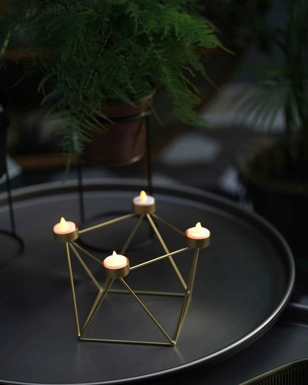 Rozi Gold 4in1 Tealight Holder