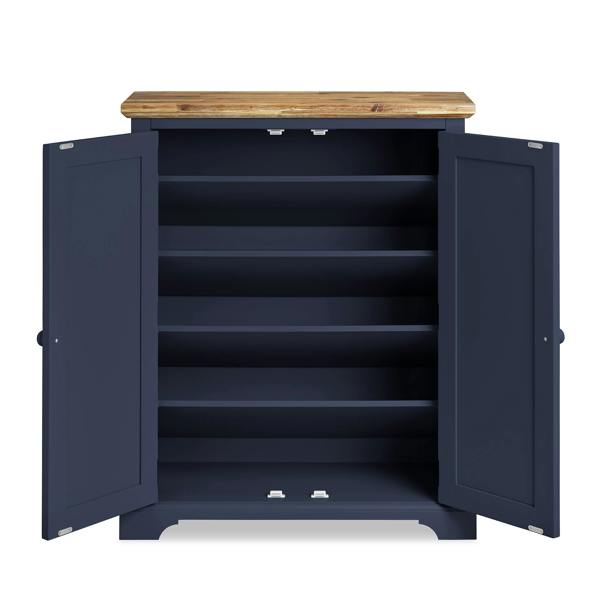 Statement Furniture Florence Shoe Storage Cabinet Large Wooden Shoe Rack