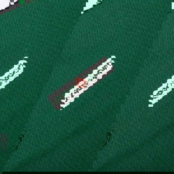 Casablanca Textured Pique Polo Evergreen