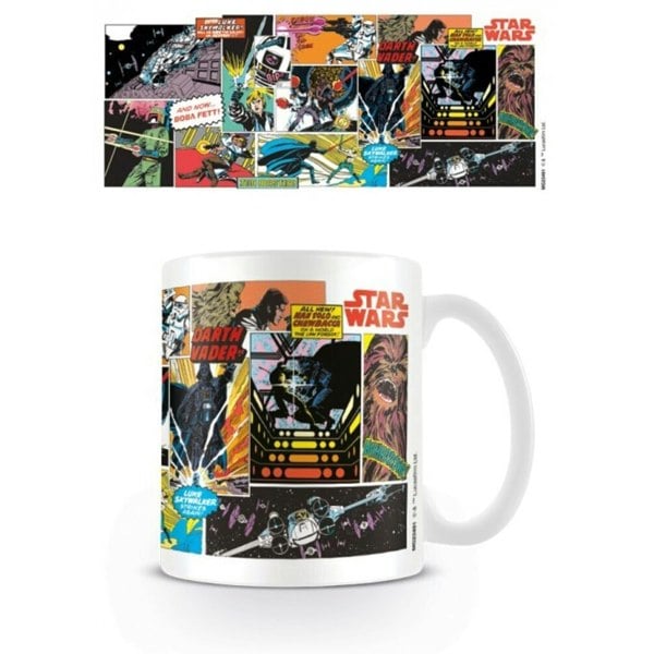 Star Wars Comic Panel Mug - Multicoloured