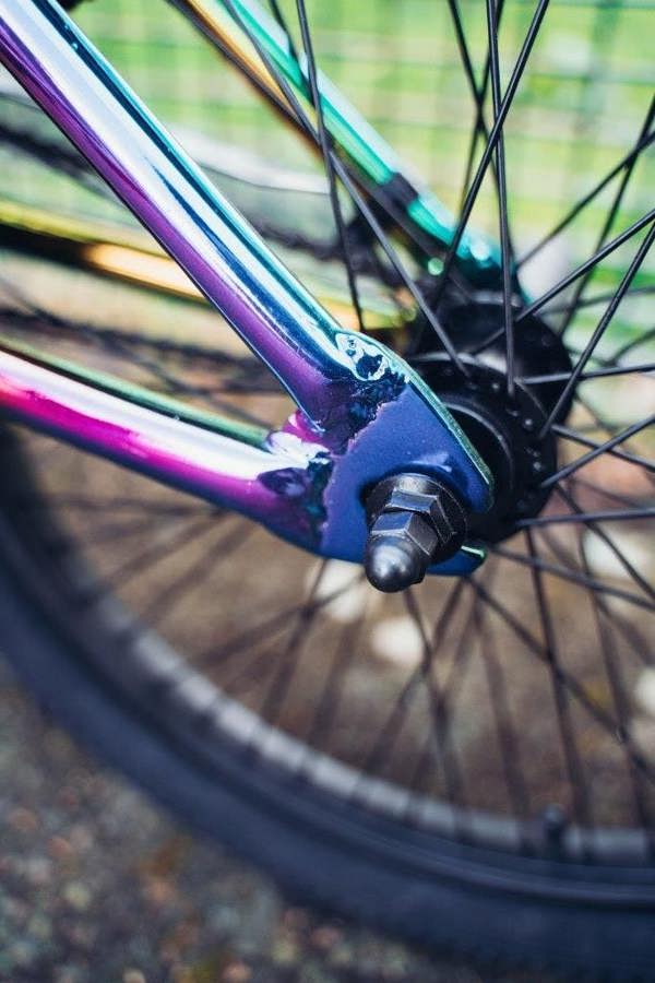 XN Tailwhip Junior BMX Bike, 20" Wheel, 25-9t Gearing - Neo Chrome Jet Fuel