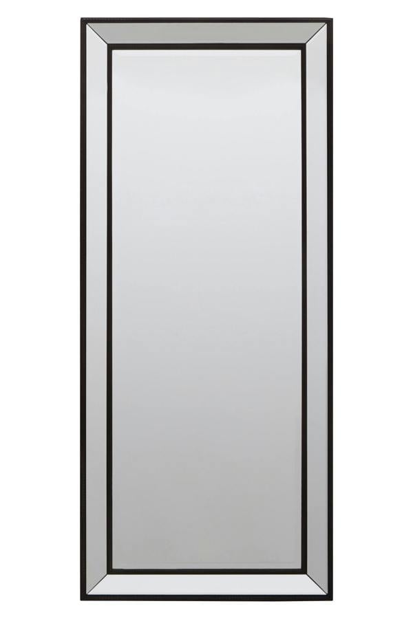 Holmes Wall Mirror with Black Frame