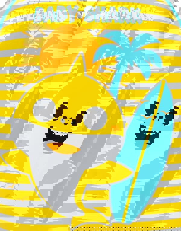 Baby Shark Unisex Kids Yellow Small Suitcase (One Size)