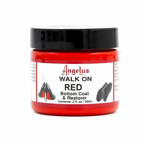 Angelus Red Walk on Sole Paint - Luxury Restoration for Shoes 2oz