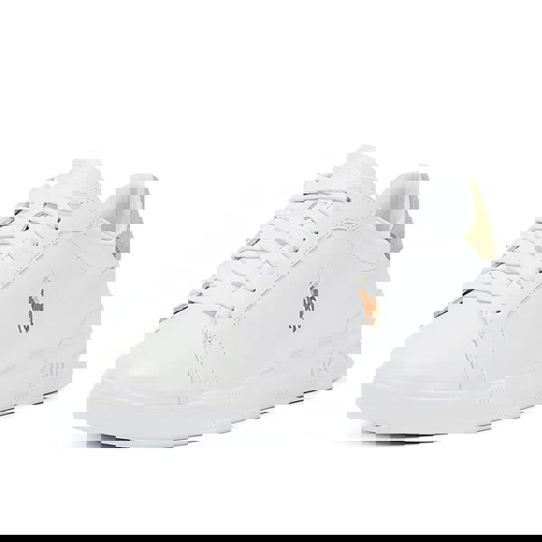 Ralph Lauren Heritage Court Men's White/Bone Trainers