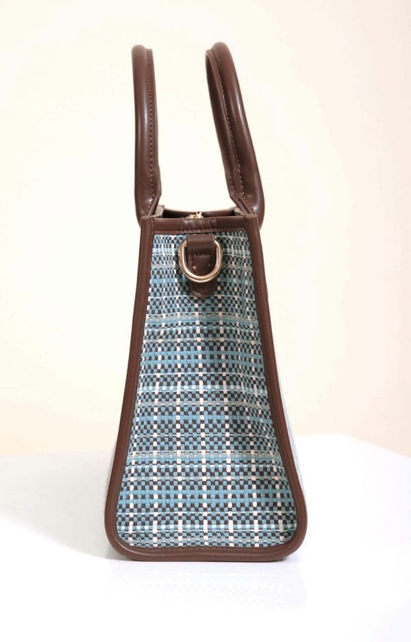 Alie Street London Ashbourne Handbag (Caspian Blue)