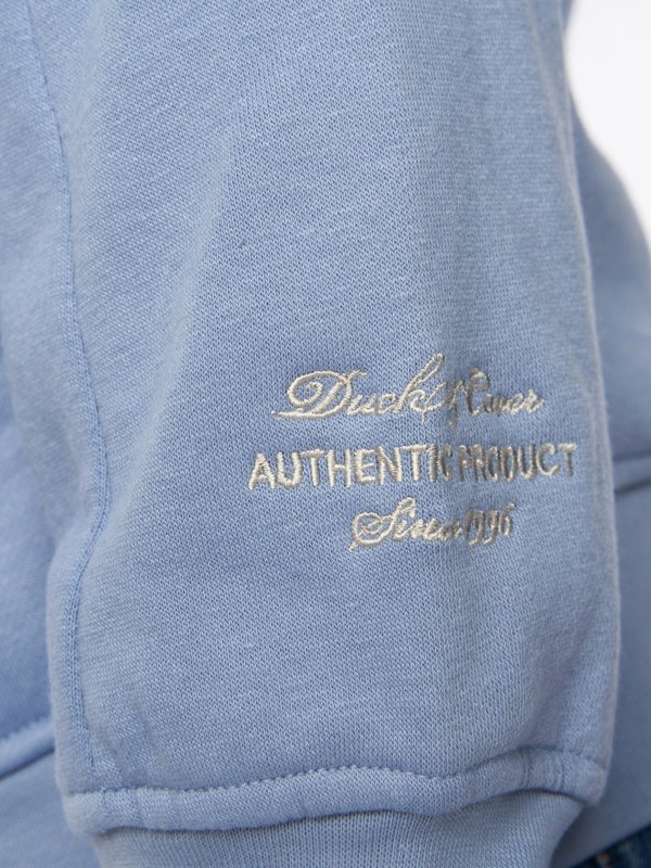 Duck and Cover Keyaan Hoodie - Blue