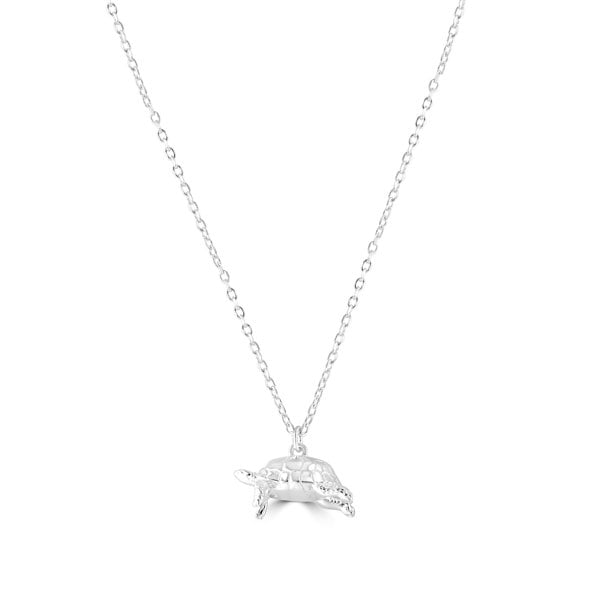 Mylee London Tortoise Silver Necklace - Personalised