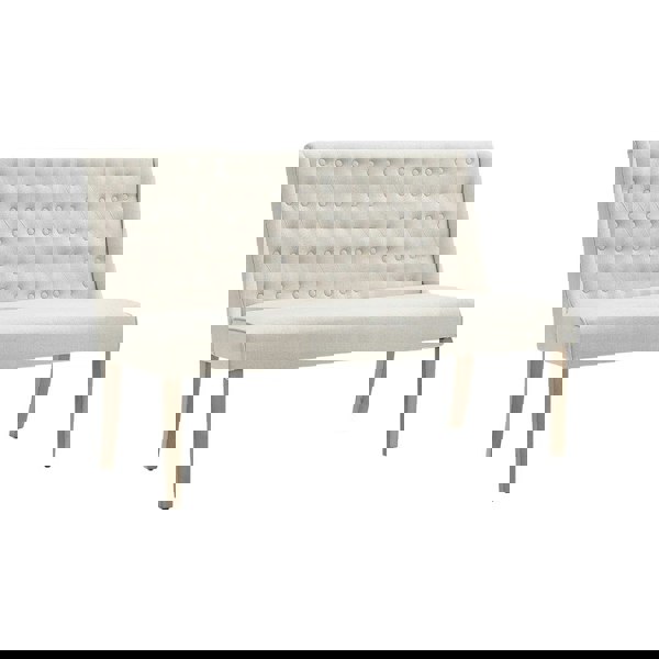 Modern Bench Upholstered Tufted Living Room Living Room Chairs Living and Home