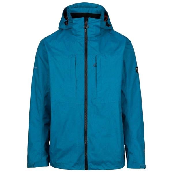 Trespass Mens Cullahill Hooded Jacket - Bondi Blue - 