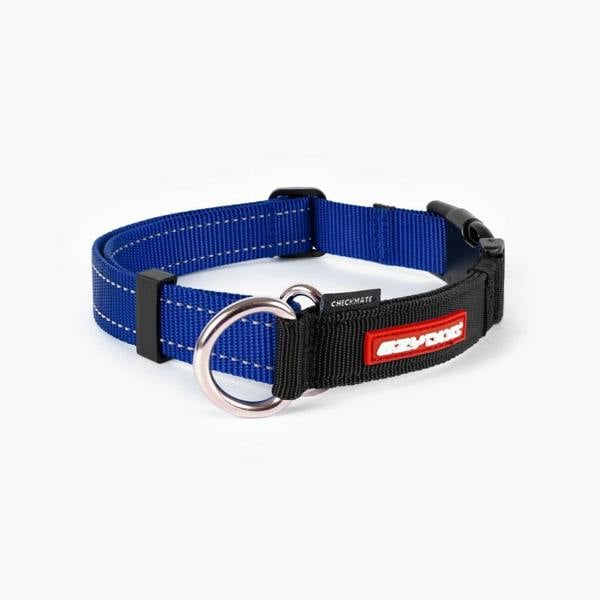 EzyDog Checkmate Collar in Blue