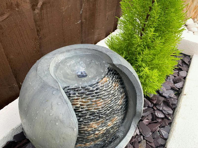 Tranquillity Water Features Pebble Urn Modern Water Feature