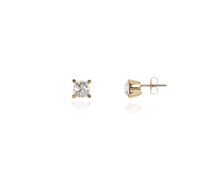 Cachet London Laine 6mm Gold Earrings
