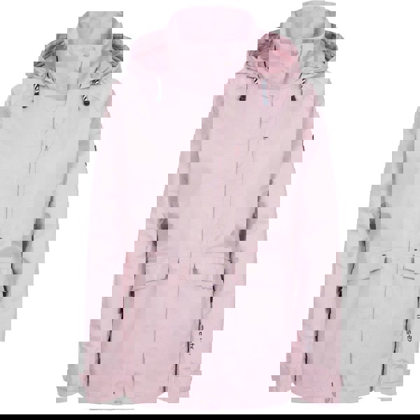 Trespass Womens Voyage Waterproof Long-Sleeved Jacket - Light Lilac