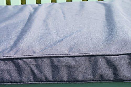 The Garden Marketplace Cushion for 3 Seater Bench in Choice of Colours, 180g/m² Fade-Resistant Polyester Cover with Zipped Removal