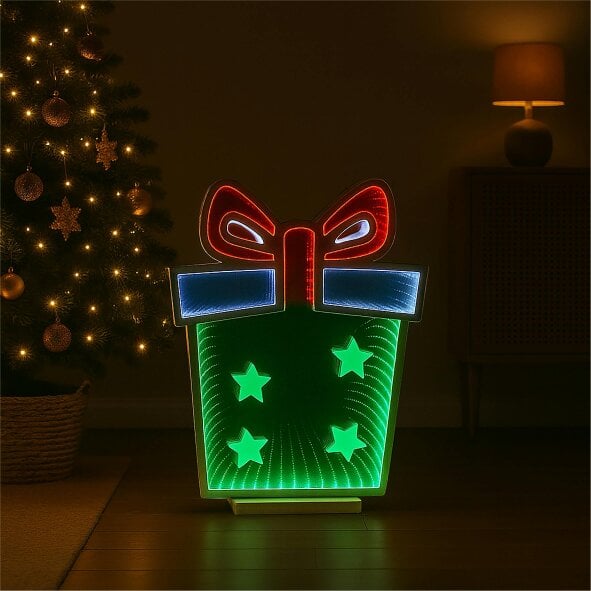 Scotts of Stow Xmas Haus  LED Infinity Indoor Christmas Decoration