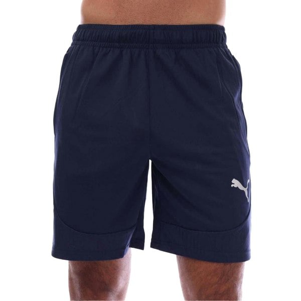Puma Mens TeamFinal Slim Training Shorts - Navy