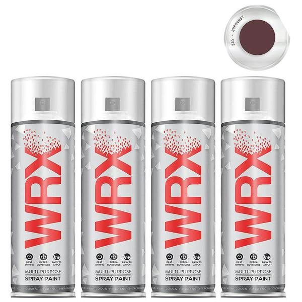 WRX 4X WRX Flat Burgundy Spray Paint 400ml