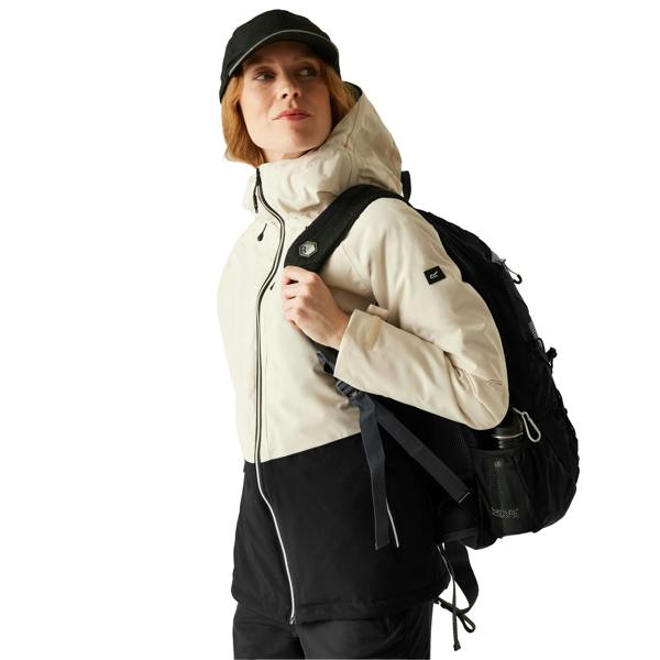 Regatta Womens/Ladies Highton Stretch Padded Jacket - Perfectly Pale/Black