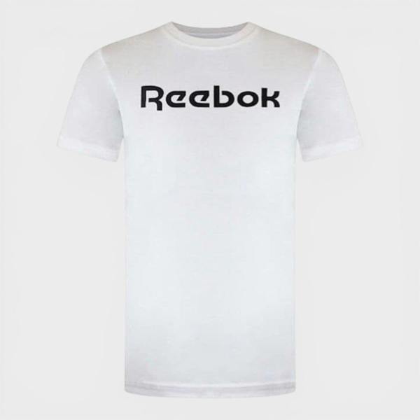 Reebok Logo Short Sleeve T-Shirt Black White