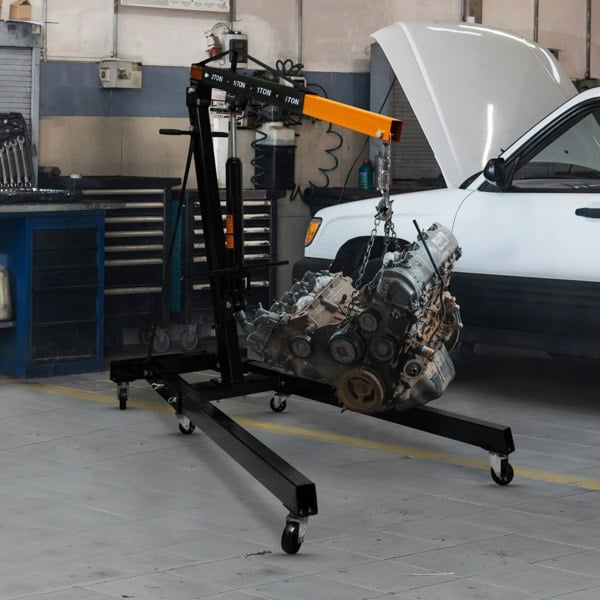 T-mech Hydraulic Engine Crane - 2 Tonne