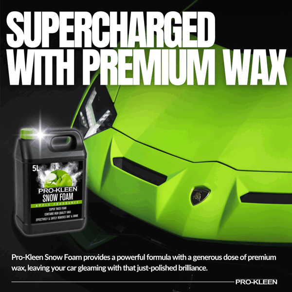 ProKleen 20L of Pro-Kleen Apple Snow Foam with Wax - Super Thick & Non-Caustic Foam
