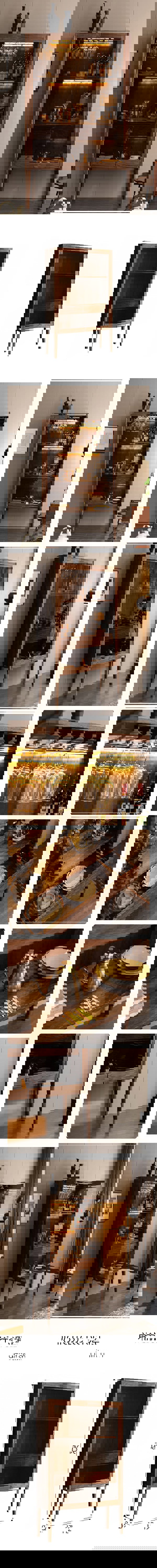 Rit Concept Anisimov Cabinet, Wine Storage With Wine Rack