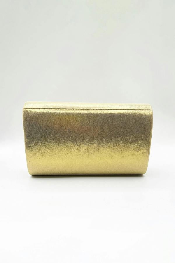 SVNX Clutch Bag in Gold