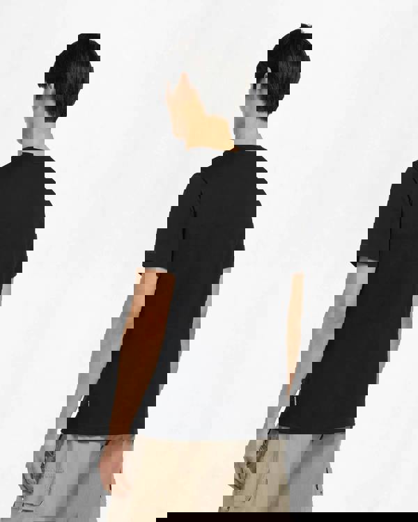 Moose Knuckles Dalon Mens T-Shirt - Black 292 - CHO - Designer Mens Short Sleeve T-Shirts