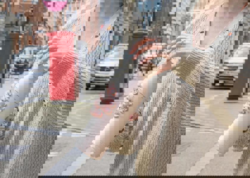 Built New York BUILT Planet Bottle, 500ml Recycled Reusable Water Bottle with Leakproof Lid - Pale Pink