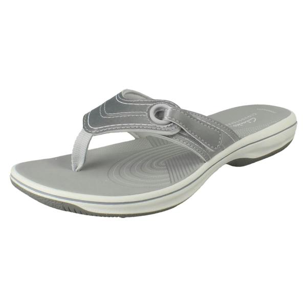 Clarks Ladies Clarks Flip Flop Sandals Brinkley Reyna