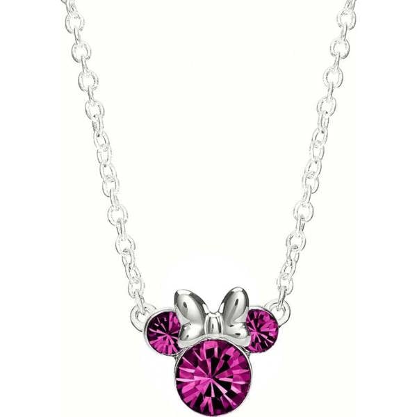 Disney Birthstone Necklace N902352ROCTL-18-PH