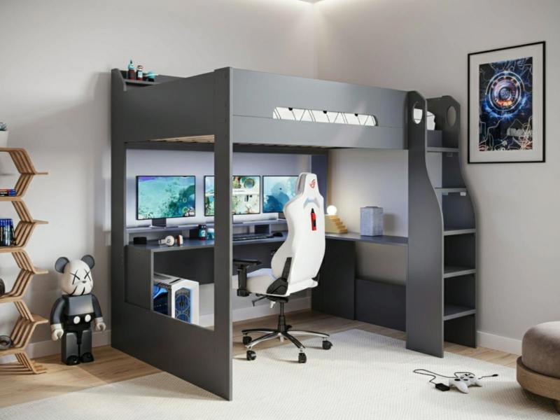 Skyhigh Gaming High Sleeper Anthracite