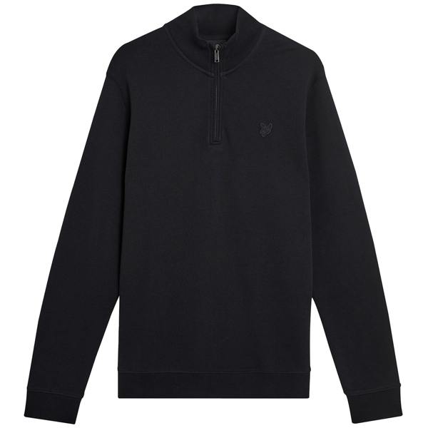 Lyle & Scott Tonal Superfine Quarter Zip Sweatshirt