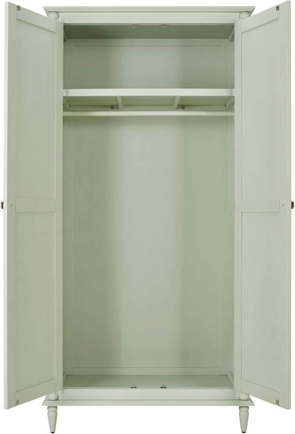 Statement Furniture Cromwell Double Wardrobe with Shelf and Hanging Rail