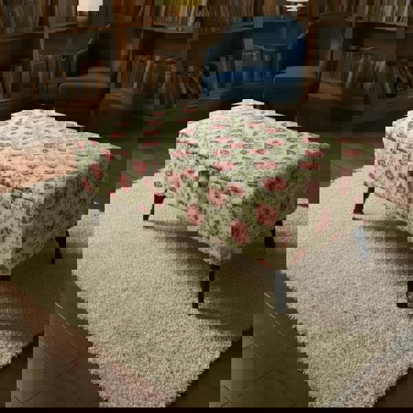 Artistic Handmade Furniture Stool for Living Decor – Multi - Purpose Ottoman & Storage Bench - ISTOOLS