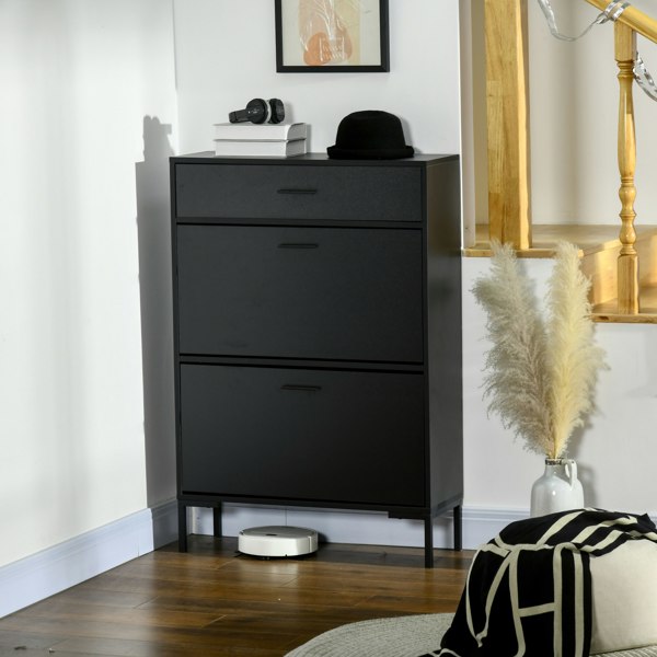 Flip-down Shoe Cabinet