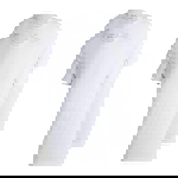 Boss Mens Comfort T-Shirt (Pack of 2) - White - 