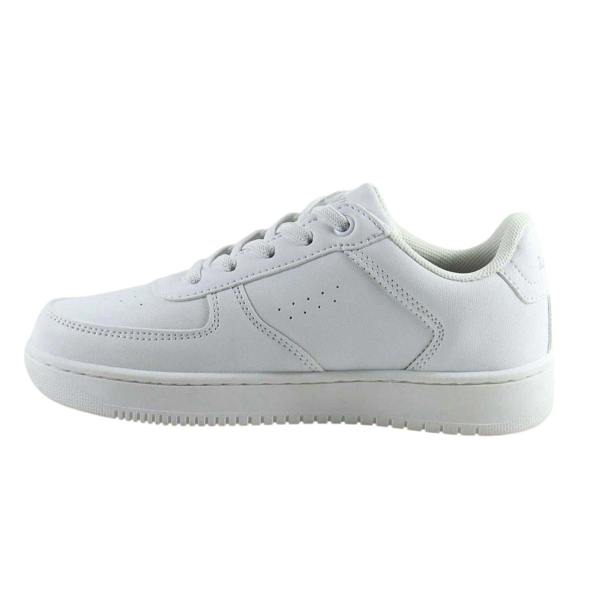 Levis Childrens/Kids Union Leather Trainers - White - 